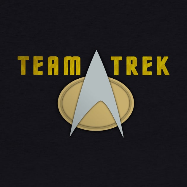 TEAM TREK - Schmoedown Shirt by Jason Inman (Geek History Lesson)